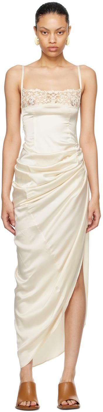 ワンピース PHILOSOPHY DI LORENZO SERAFINI Woman Dress Yellow Cream 26437191_56020730_1000.jpg