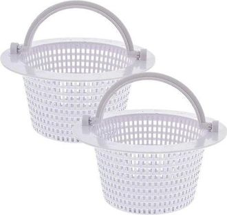 OEM Panier De Rechange Pour Skimmer De Piscine (lot De 2) - Skimmer By Blanc Pour Piscine Hors Sol Encastr&eacute;e