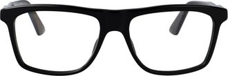 Gucci Glasses, male, Black, Size: 55 MM Stylish Optical Glasses for Men