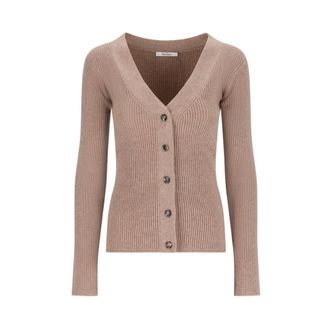 Max Mara Cardigans, female, Beige, M, Mxmgioiosa Cardigan