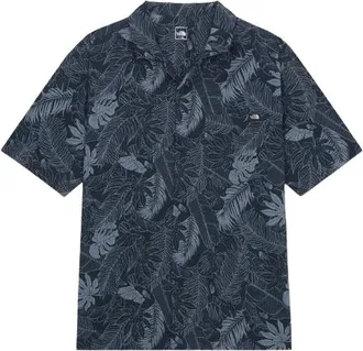 The North Face Tropic Short Sleeve Shirt Asia Sizing Deep Navy NH8SR03A