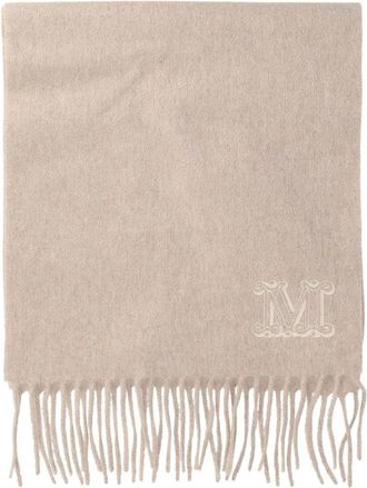 Max Mara Wsdalia Stole - Dames - Wintersjaals - Bruin - ONE Size - Wol - Accessoires