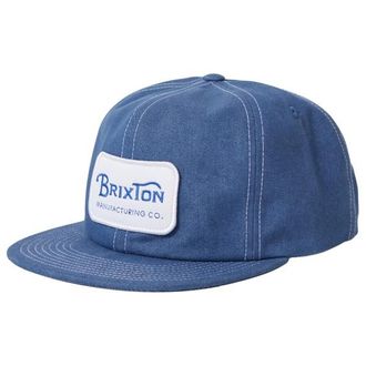 Brixton Grade Snapback Cap f&uuml;r Herren | blau