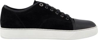 Lanvin Schoenen, Heren, Zwart, 42 EU, Su&egrave;de, Dbb 1 Leren en Su&egrave;de Sneakers