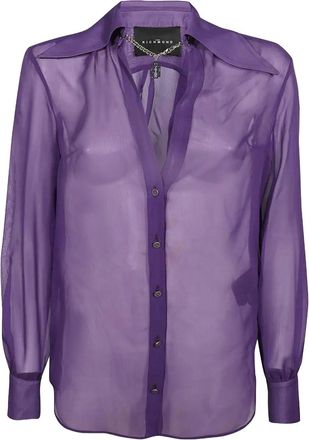 John Richmond Camicia a maniche lunghe - Viola