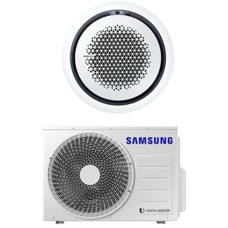 Samsung Aire acondicionado inverter cassette 360&deg; 24000 btu ac071rn4pkg/eu r-32 wi-fi opcional varios paneles disponibles - Samsung
