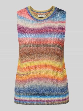 Lollys Laundry Strickshirt mit Rundhalsausschnitt Modell Dova in Orange, Größe XL