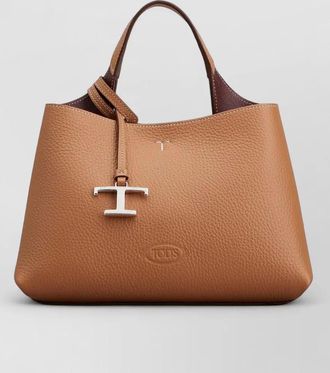 Tod's t timeless micro leather tote bag
