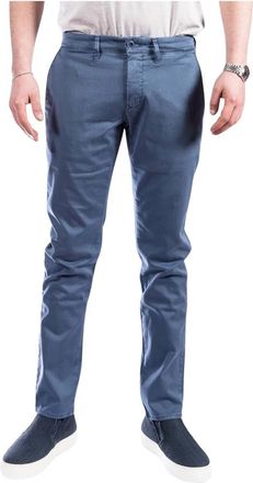 Siviglia Chinos - Heren - Chinos - Blauw - W30 - Katoen - Broeken