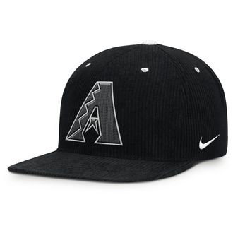 Nike Arizona Diamondbacks Pro Nike Mens MLB Adjustable Hat in Black | NB4910DWDQS-KEN