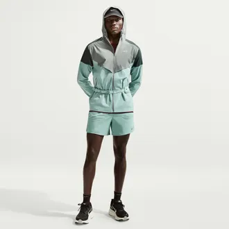 Nike Mens Stride Dri-FIT 5 2-in-1 Running Shorts in Green | FN2992-017
