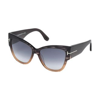 Tom Ford Dames, Accessoires, Grijs, Maat: 57 MM
