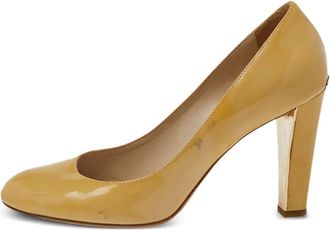 Dior patent leather pumps - Yellow