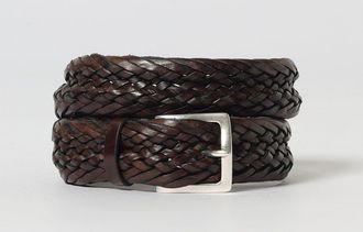 Orciani Cintura Orciani in pelle intrecciata