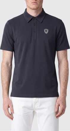Blauer Polo Uomo colore Blue