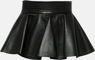 Alaia Peplum leather belt