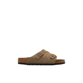 Birkenstock Zurich Slippers - Heren - Sandalen - Beige - 40 EU - Su&egrave;de - Schoenen