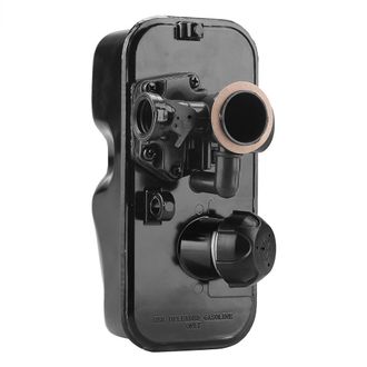 Infinite Dep&oacute;sito De Combustible + Carburador Para Motor De Cortac&eacute;sped Briggs & Stratton - N&uacute;mero De Pieza 498809/494406 - Negro, Nuevo