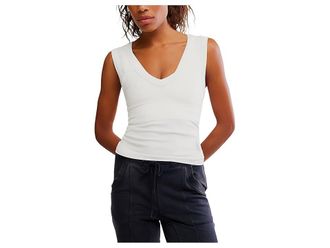 Free People Movement Bittersweet Rib Essential Womens Clothing White : MD-LG (Womens 8-12), Polyamide/Polyester