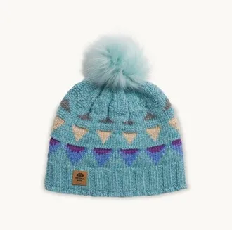 Turtle Fur Moonglade Pom Beanie in Sea Glass at Nordstrom
