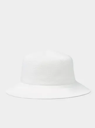 Simons Womens Soft knit minimalist Cloche Hat