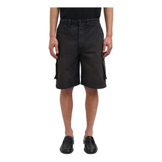 Our Legacy Casual Shorts, male, Black, Size: L Mount Shorts