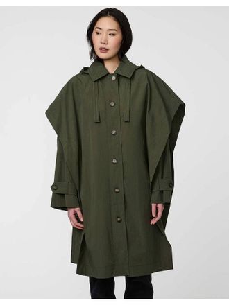 Bernardo WOVEN CAPE RAIN COAT