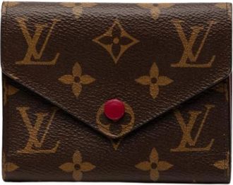 Louis Vuitton Pre-owned Wallets, female, Brown, Size: ONE SIZE Pre-owned Victorine Wallet