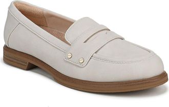 Dr. Scholls Hello Penny Loafer in Oyster Grey Faux Leather at Nordstrom Rack, Size 7.5