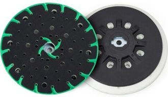 OEM Platorello Abrasivo Da 150 Mm Con Aspirazione Della Polvere - Filettatura Di Collegamento M8 - Ricambio Per Platorello Abrasivo Festool, Compatibile C