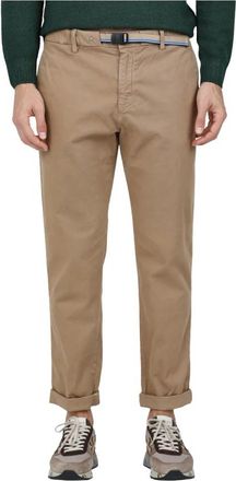 Mason's Boucl&eacute; Eisenhower broek met verstelbare tailleband - Heren - Chinos - Bruin - XL - Broeken