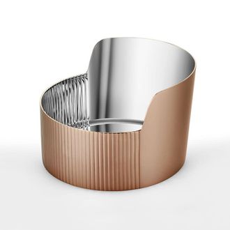 Georg Jensen Urkiola Stainless Steel and PVD Bowl 3586068