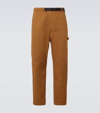 Comme Des Garçons Herringbone cotton straight pants