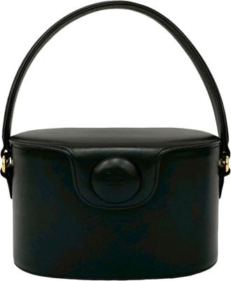 Givenchy Pre-owned Handbags, female, Black, Size: ONE SIZE Pre-owned Top Handle Bag
