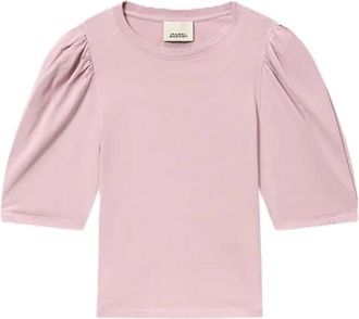 Isabel Marant T-Shirts, female, Pink, Size: M Maeliss T-Shirt