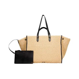 Jerome Dreyfuss Tote Bags, female, Beige, Size: ONE SIZE Cabas L&eacute;on L