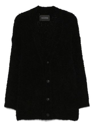 Tagliatore virgin wool-blend cardigan - men - Polyacrylic/Viscose/Polyamide/Virgin Wool - 48 - Black