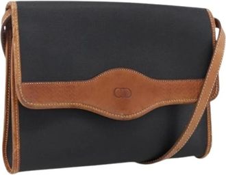 Dior Pre-owned Cross Body Bags, female, Black, Size: ONE SIZE Pre-owned Nylon Shoulder Bag