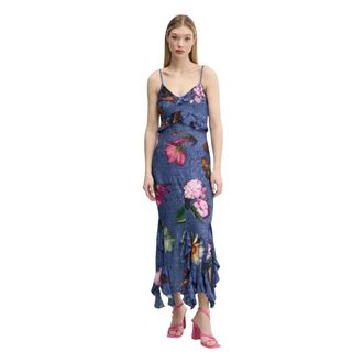 Desigual Donna, Abiti, Blu, M, new