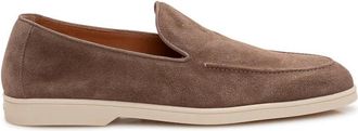 Doucal's Mocassino Vaschetta - Heren - Loafers - Bruin - 41 1/2 EU - Leer - Schoenen