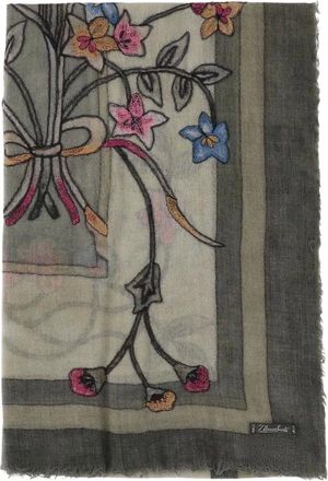 Faliero Sarti Winter Scarves, female, Green, Size: ONE SIZE Chantal Scarf