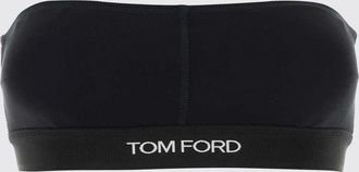 Tom Ford Jacquard Logo Modal Bandeau Bra