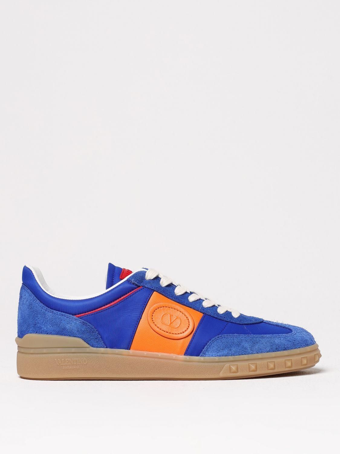 Orange Valentino Garavani Bounce Sneakers Men's Valentino Garavani