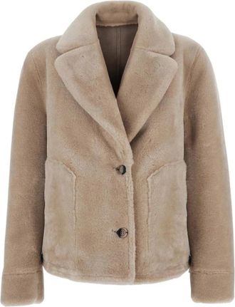Urban Code Boxy Blazer - Dames - Jassen - Beige - S - Polyester - Jassen