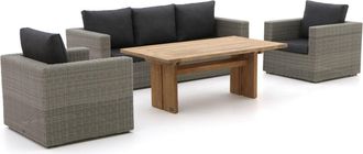 Intenso Furniture Intenso Carpino/ROUGH-L dining loungeset 4-delig