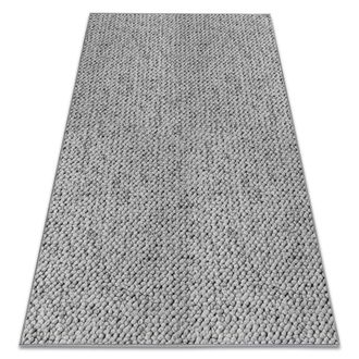 RugsX RugsX Wall-To-Wall Casablanca Rug in Grey | Size: 150 cm x 350 cm