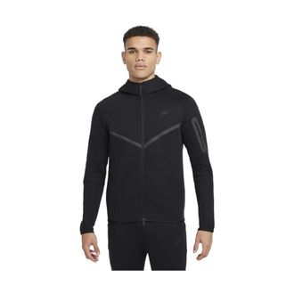 Nike Tech Fleece Windrunner Zwarte Jas - Heren - Sportshirts - Zwart - XL - Fitness