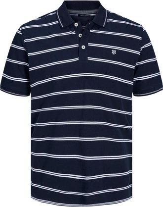 Jack & Jones Polo Shirts - Heren - Polos - Blauw - S - Tops