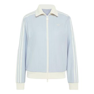 adidas (WMNS) adidas Track Top OG Tweed Jacket Asia Sizing Crystal Sky KX1867
