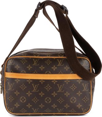 Louis Vuitton Pre-owned Womens Reporter PM Shoulder Bag - Brown - One Size